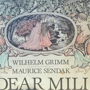 Vintage Dear Mili Grimms' Fairy Tale Book Maurice Sendak (1988)